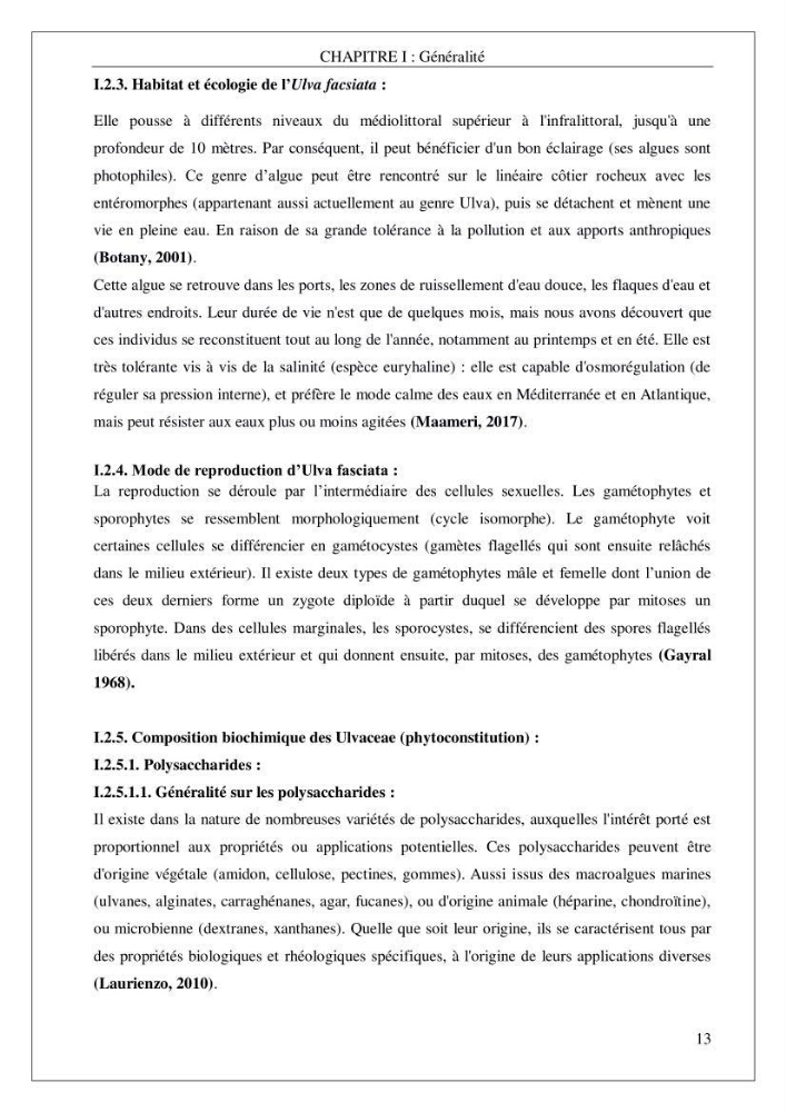 Valorisation biotechnologique d’une substance marine: étude antibactérienne, antioxydante et analgésique