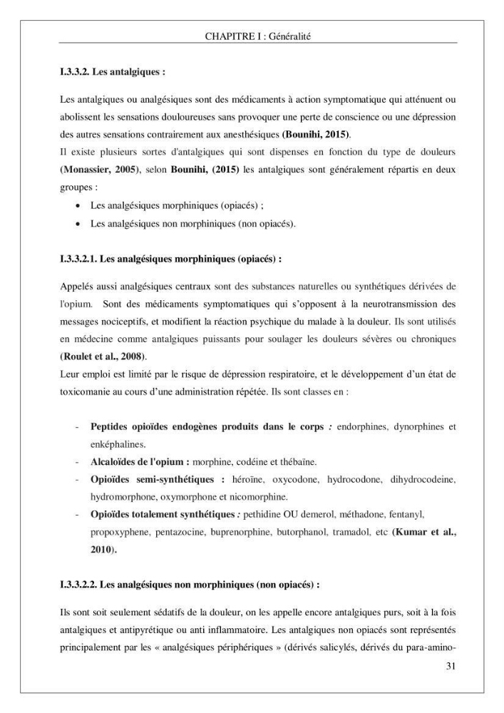 Valorisation biotechnologique d’une substance marine: étude antibactérienne, antioxydante et analgésique