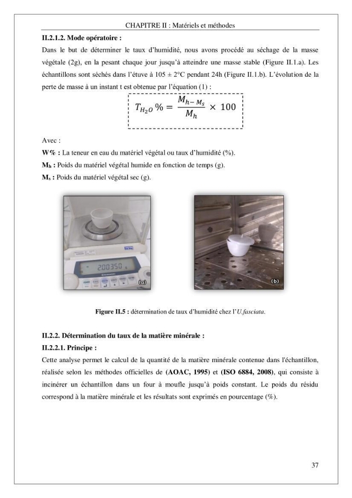 Valorisation biotechnologique d’une substance marine: étude antibactérienne, antioxydante et analgésique