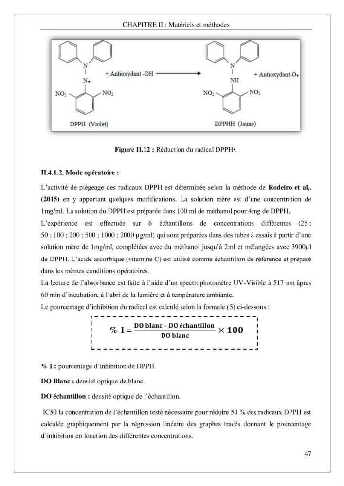Valorisation biotechnologique d’une substance marine: étude antibactérienne, antioxydante et analgésique