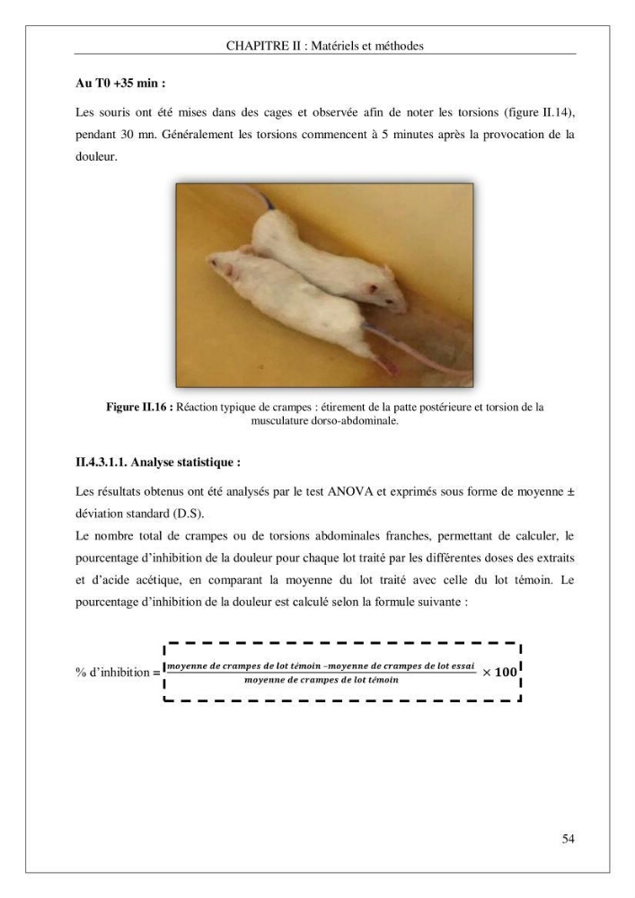 Valorisation biotechnologique d’une substance marine: étude antibactérienne, antioxydante et analgésique