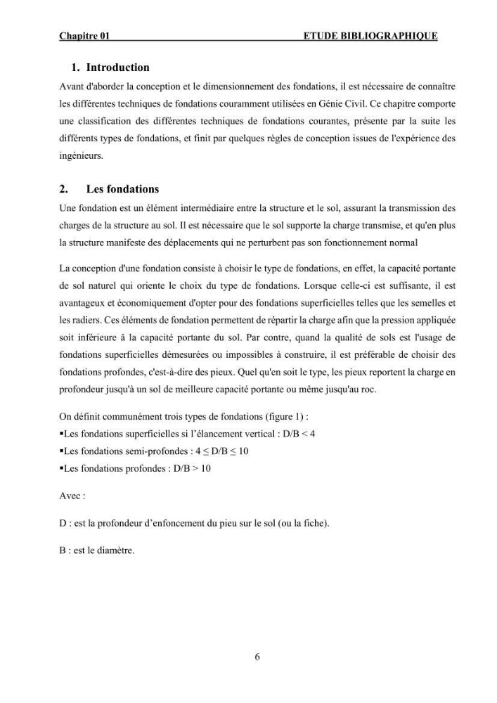 Dimensionnement des fondations sur pieux sous charge horizontale – étude comparative des méthodes de calcul dans un sol sableux saturé: