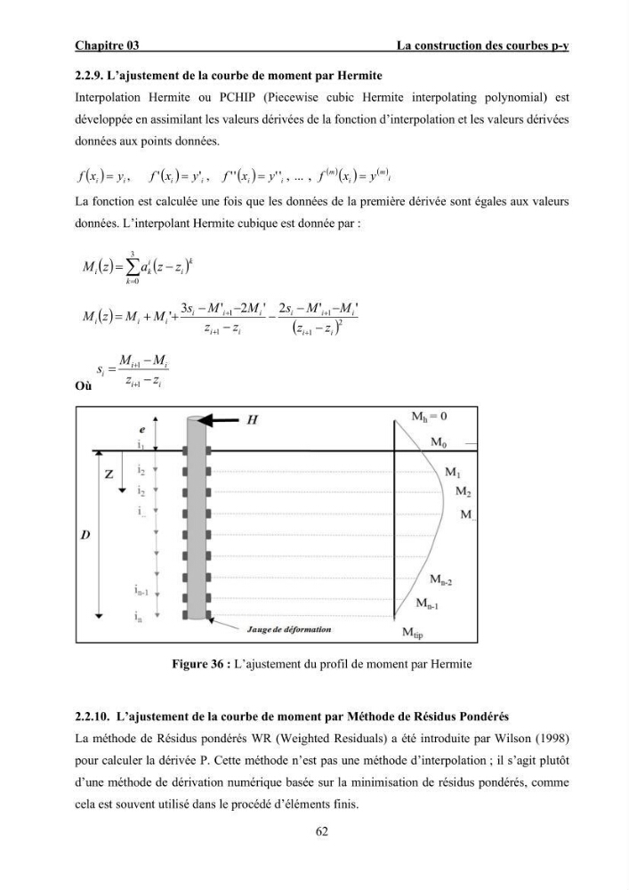 Dimensionnement des fondations sur pieux sous charge horizontale – étude comparative des méthodes de calcul dans un sol sableux saturé:
