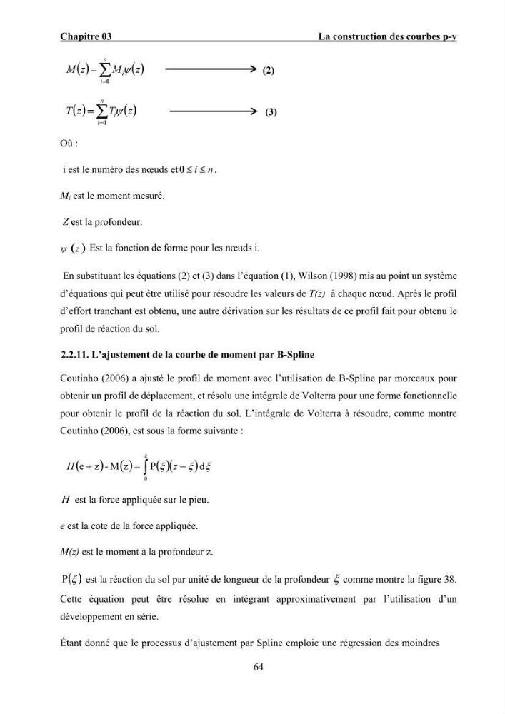 Dimensionnement des fondations sur pieux sous charge horizontale – étude comparative des méthodes de calcul dans un sol sableux saturé: