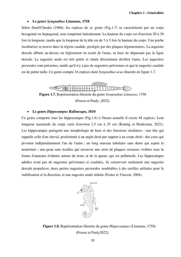 Contribution à l\'étude des Syngnathiformes de la côte algérienne: systématique et inventaire, croissance et état d\'exploitation de Macroramphosus scolopax( Linnaeus, 1758 )