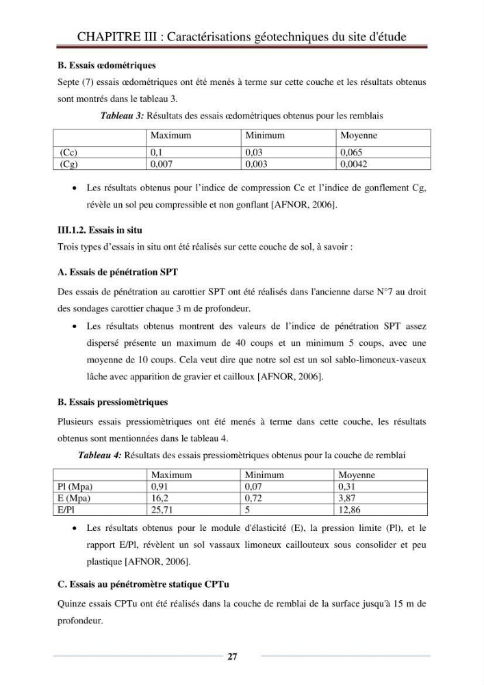 Evaluation des fréquences de résonnance du sol de terminal à conteneurs du port d\'Alger par la méthode H/V-bruit de fond