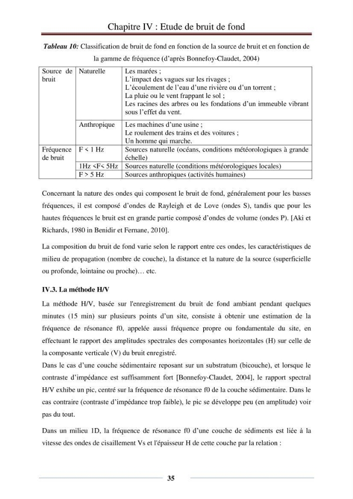Evaluation des fréquences de résonnance du sol de terminal à conteneurs du port d\'Alger par la méthode H/V-bruit de fond