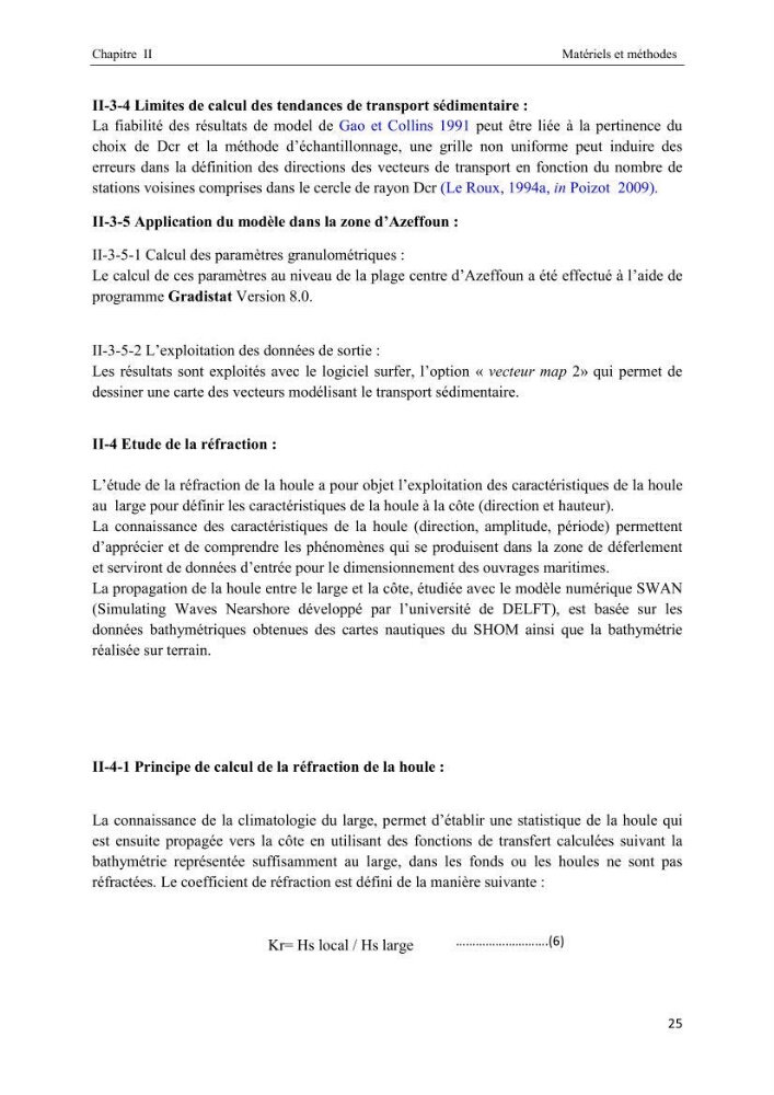 La protection du littoral urbain d\'Azzefoun par des atténuateurs en géosynthétique