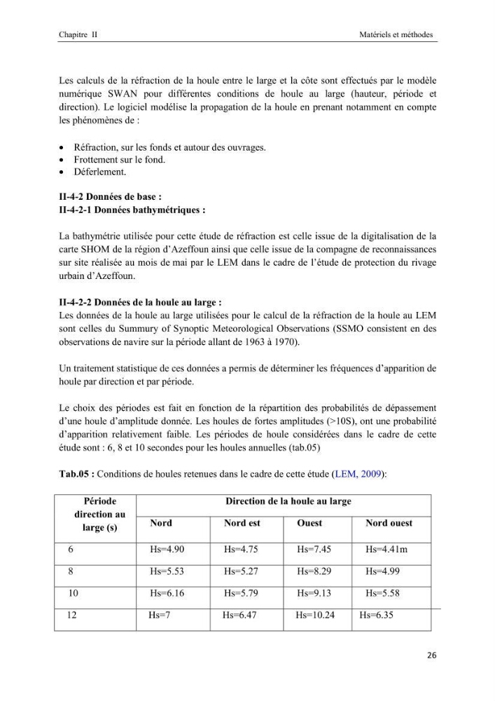 La protection du littoral urbain d\'Azzefoun par des atténuateurs en géosynthétique