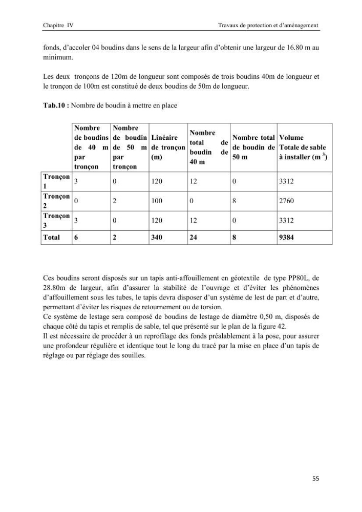 La protection du littoral urbain d\'Azzefoun par des atténuateurs en géosynthétique