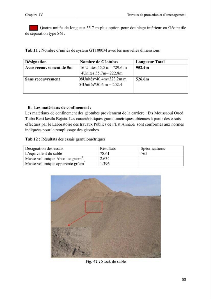 La protection du littoral urbain d\'Azzefoun par des atténuateurs en géosynthétique