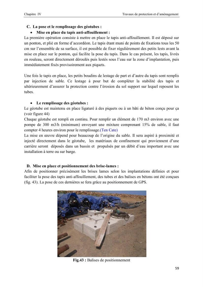 La protection du littoral urbain d\'Azzefoun par des atténuateurs en géosynthétique