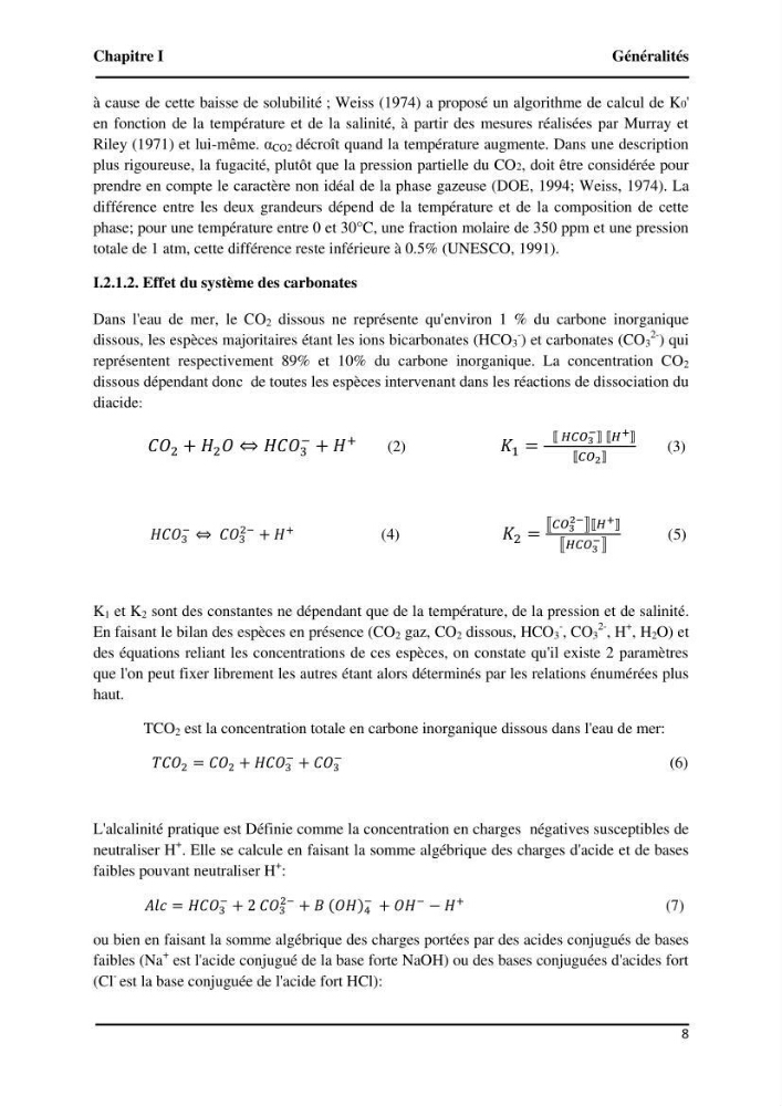Suivi de l\'état d\'eutrophisation et rôle de la baie d\'Alger comme source ou puits de CO2 pour l\'atmosphère