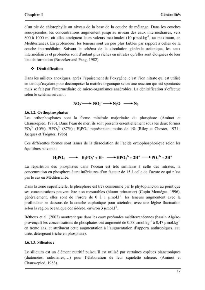 Suivi de l\'état d\'eutrophisation et rôle de la baie d\'Alger comme source ou puits de CO2 pour l\'atmosphère
