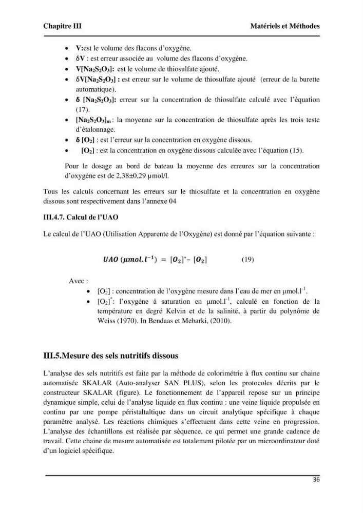 Suivi de l\'état d\'eutrophisation et rôle de la baie d\'Alger comme source ou puits de CO2 pour l\'atmosphère