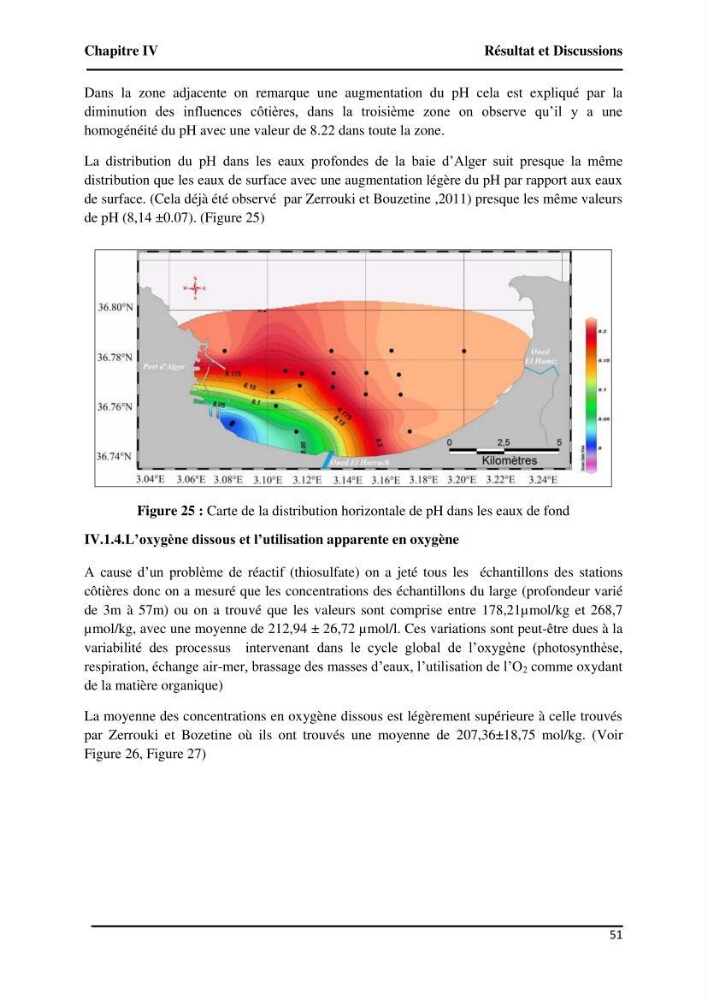 Suivi de l\'état d\'eutrophisation et rôle de la baie d\'Alger comme source ou puits de CO2 pour l\'atmosphère
