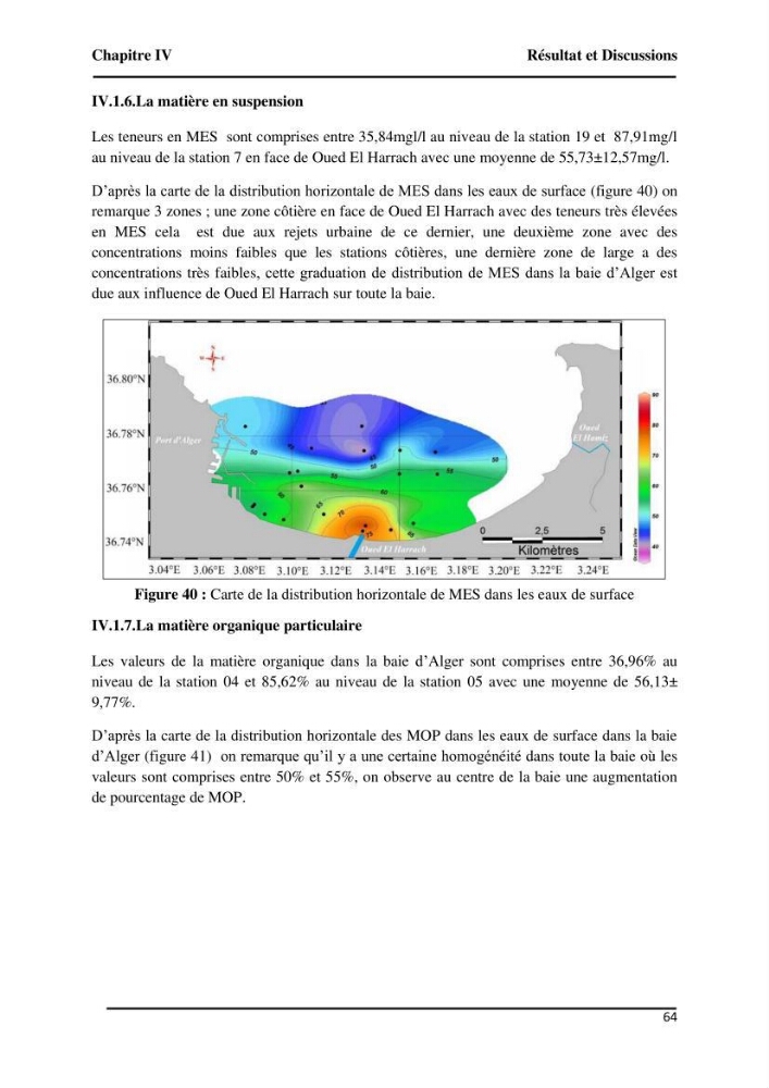 Suivi de l\'état d\'eutrophisation et rôle de la baie d\'Alger comme source ou puits de CO2 pour l\'atmosphère