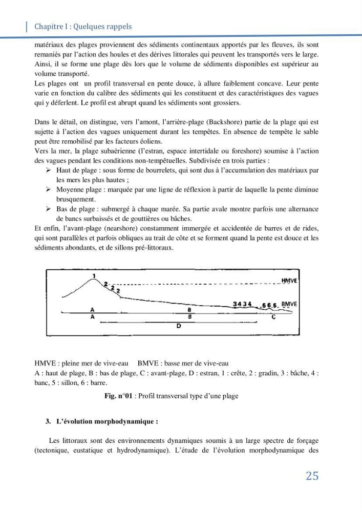 Fonctionnement et dynamique morpho-sédimentaire du littoral Est de Béjaia