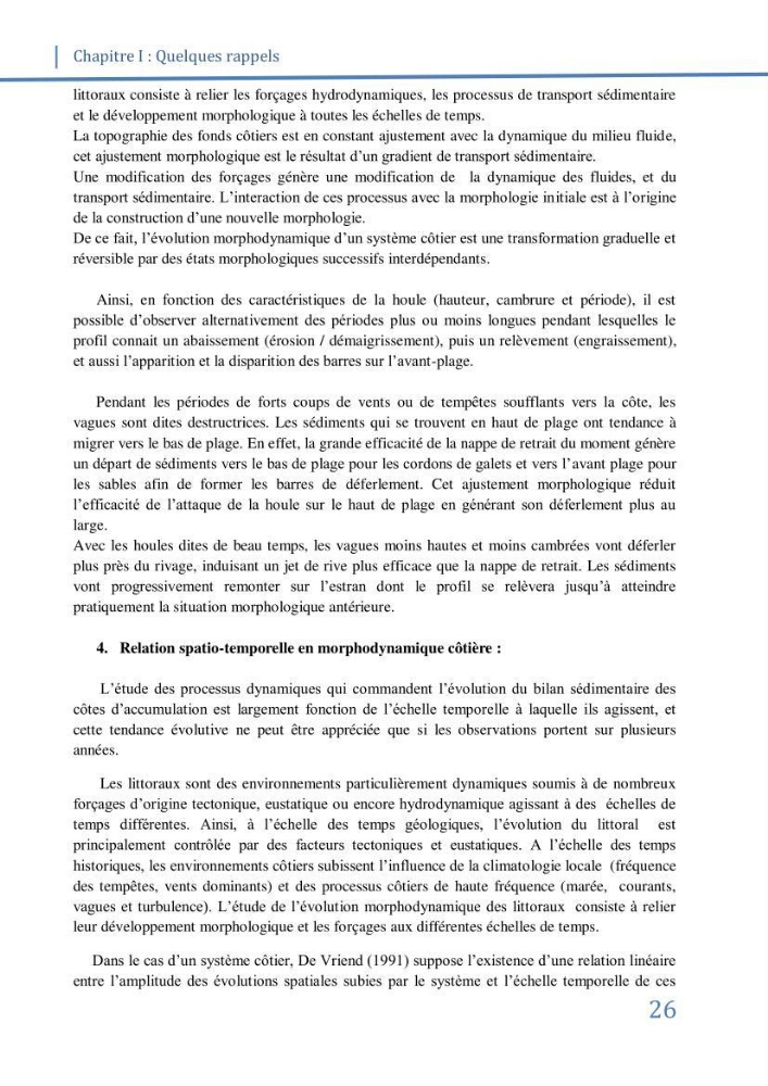 Fonctionnement et dynamique morpho-sédimentaire du littoral Est de Béjaia