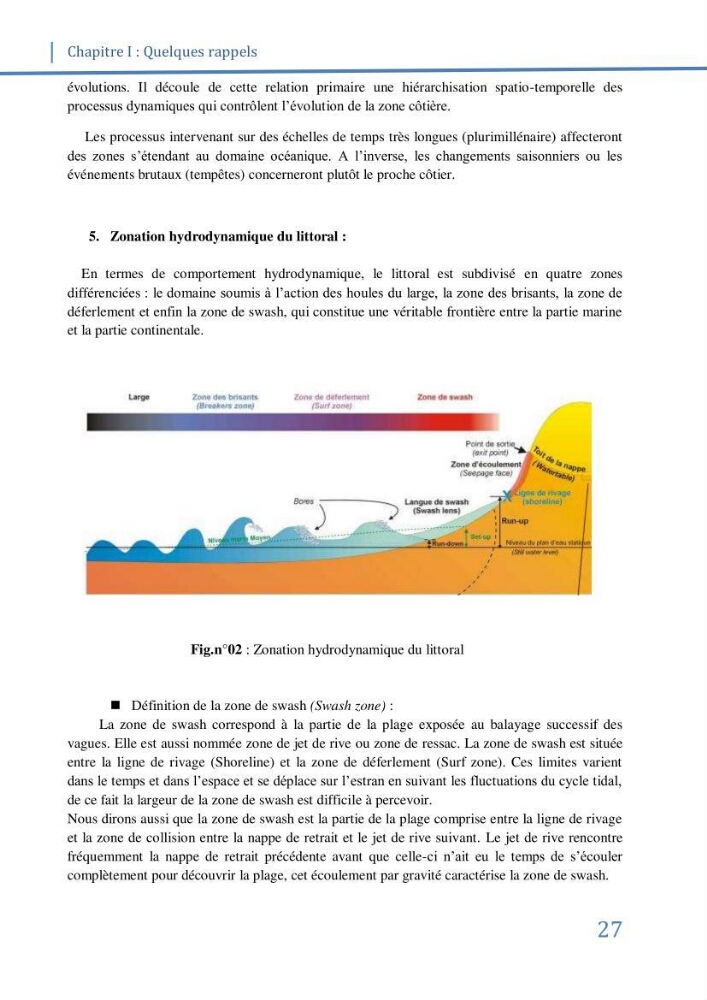 Fonctionnement et dynamique morpho-sédimentaire du littoral Est de Béjaia