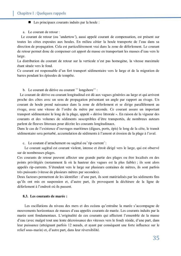 Fonctionnement et dynamique morpho-sédimentaire du littoral Est de Béjaia