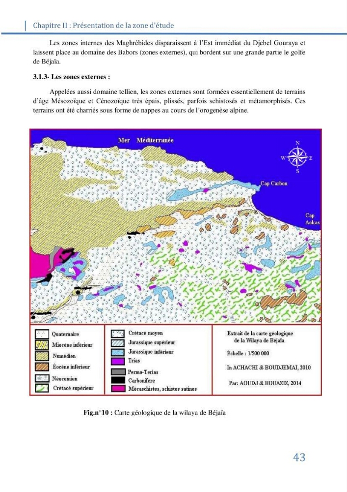 Fonctionnement et dynamique morpho-sédimentaire du littoral Est de Béjaia