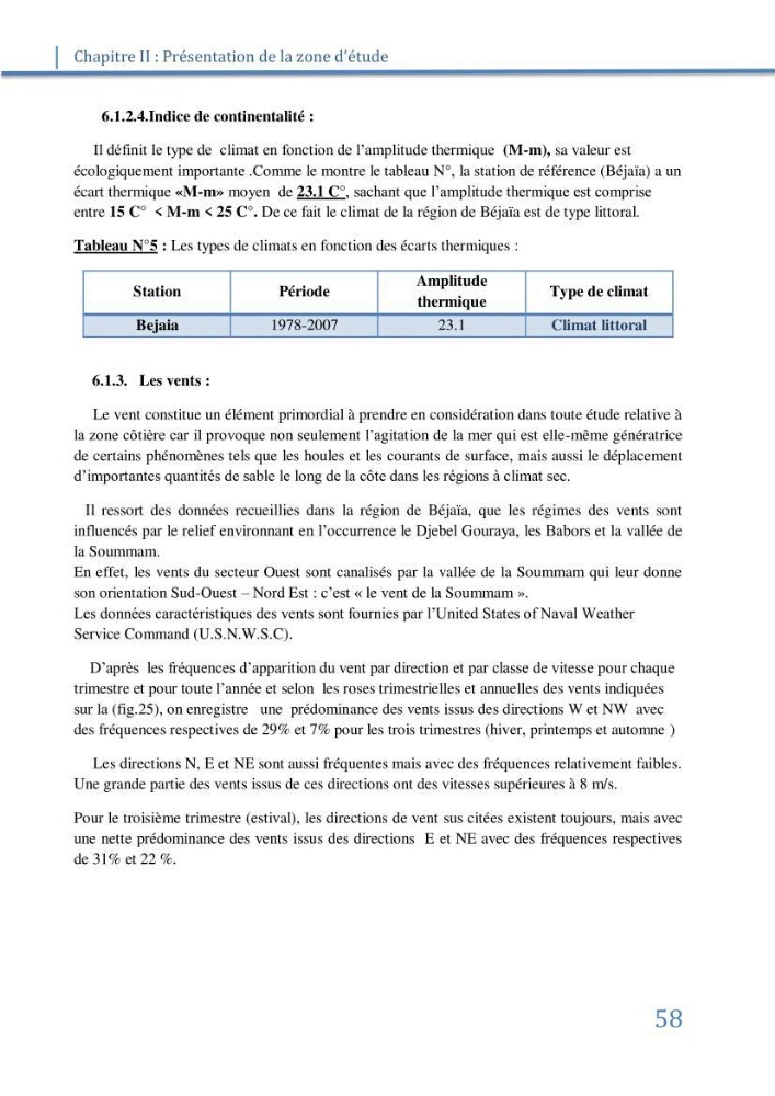 Fonctionnement et dynamique morpho-sédimentaire du littoral Est de Béjaia