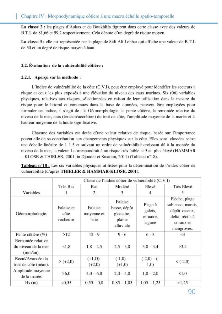 Fonctionnement et dynamique morpho-sédimentaire du littoral Est de Béjaia