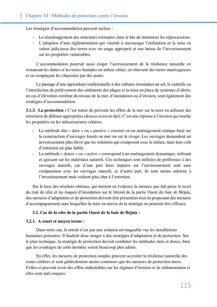 Fonctionnement et dynamique morpho-sédimentaire du littoral Est de Béjaia