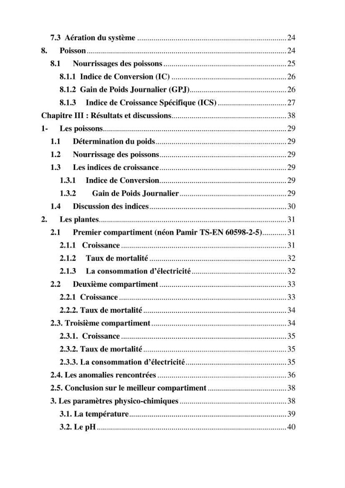 Suivi d\'un systeme d\'élevage en aquaponie en Algèrie