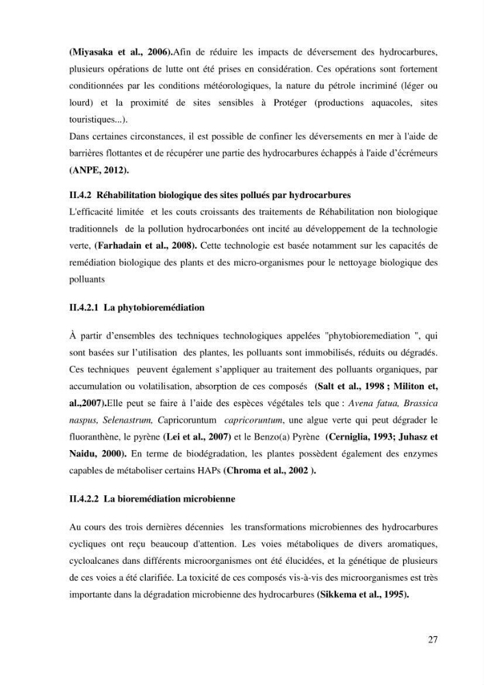 Isolement et caracterisation des bactéries degradants les différentes fractions du pétrol: Cas d’étude port de la Madrague, Ain Benian.