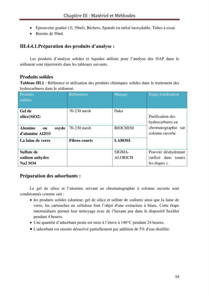 Etat de la pollution par les hydrocarbures du sédiment superficiel dans le port d\'Alger