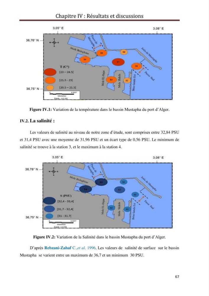 Etat de la pollution par les hydrocarbures du sédiment superficiel dans le port d\'Alger
