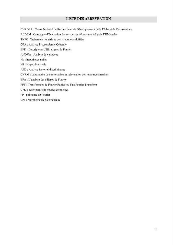 Contribution à l’étude des Triglidae ( Actinopteri, Perciformes ) de la côte algérienne: morphométrie géométrique et analyse du contour de l\'opercule