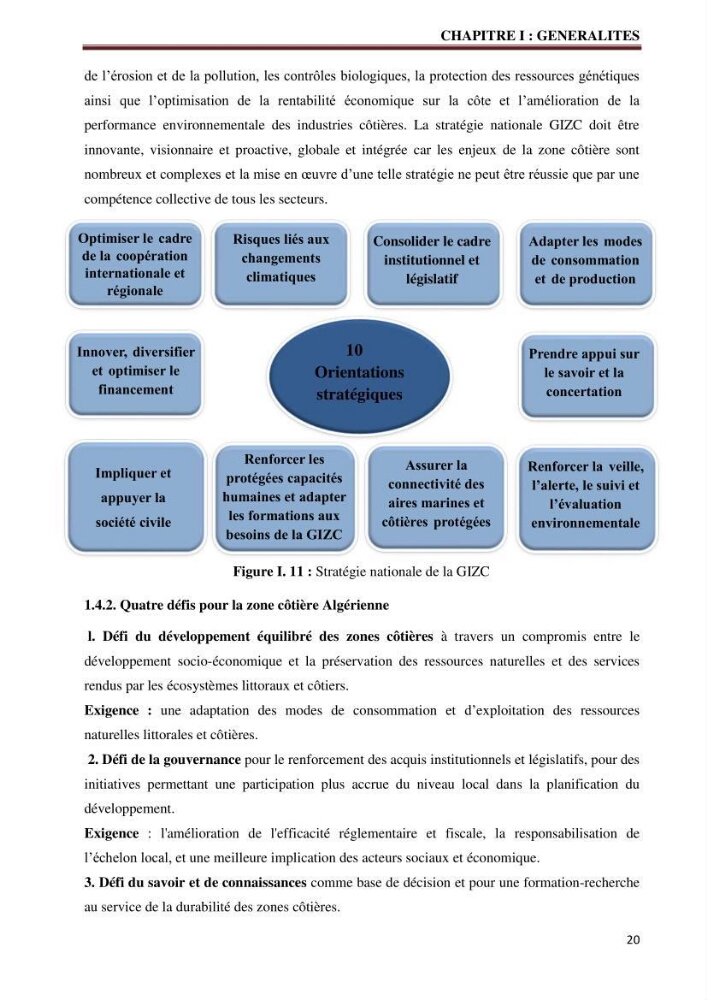 Contribution à l\'élaboration d\'une base de données dans le cadre de la gestion intègrée du littoral Algérien