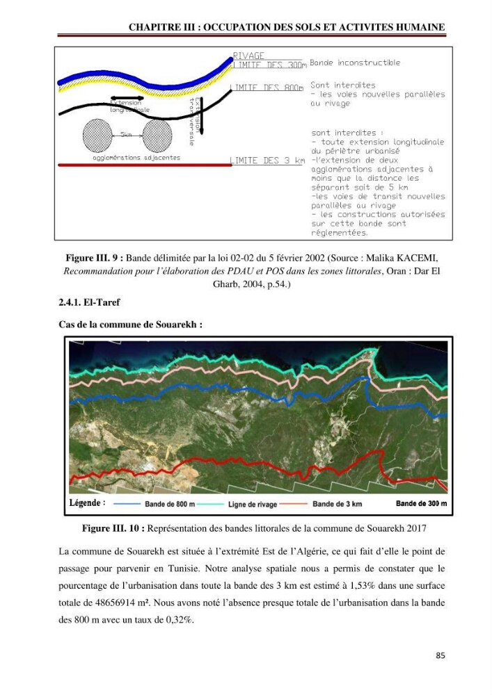 Contribution à l\'élaboration d\'une base de données dans le cadre de la gestion intègrée du littoral Algérien