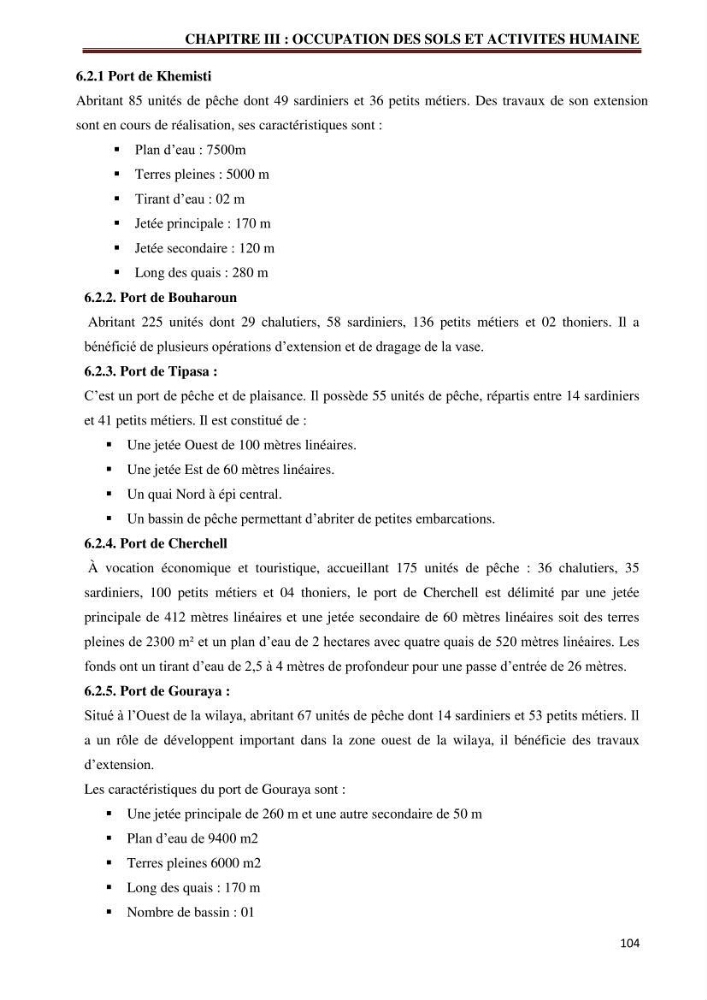 Contribution à l\'élaboration d\'une base de données dans le cadre de la gestion intègrée du littoral Algérien
