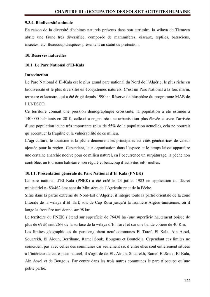 Contribution à l\'élaboration d\'une base de données dans le cadre de la gestion intègrée du littoral Algérien