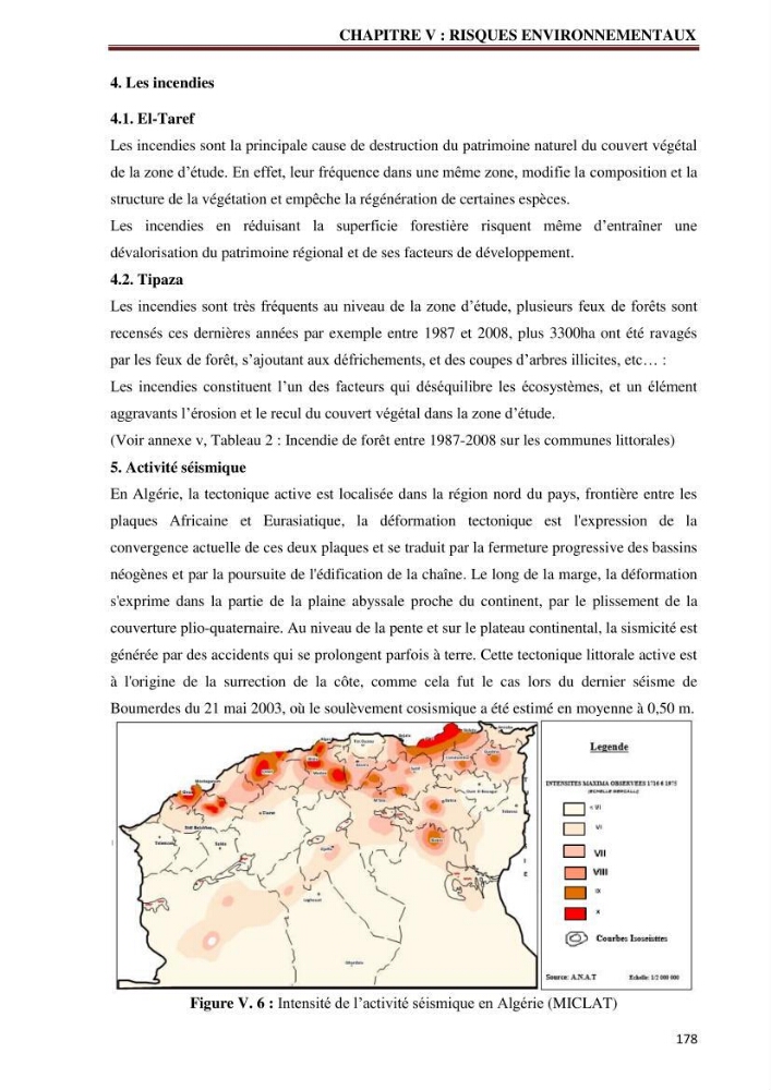 Contribution à l\'élaboration d\'une base de données dans le cadre de la gestion intègrée du littoral Algérien