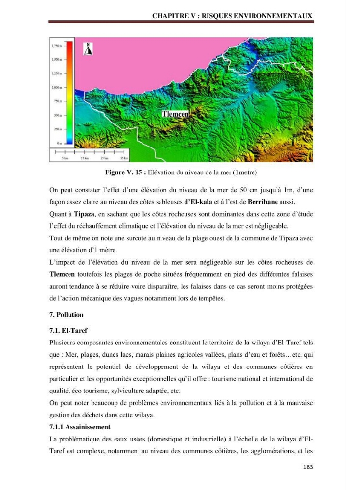 Contribution à l\'élaboration d\'une base de données dans le cadre de la gestion intègrée du littoral Algérien