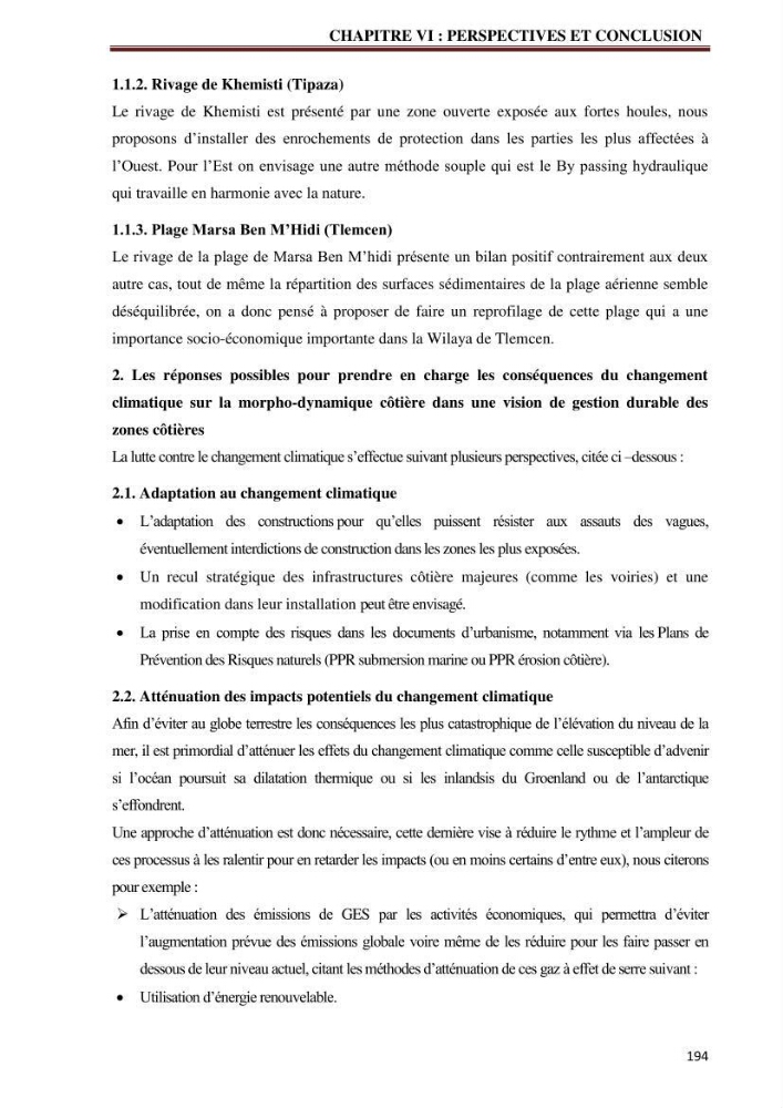 Contribution à l\'élaboration d\'une base de données dans le cadre de la gestion intègrée du littoral Algérien