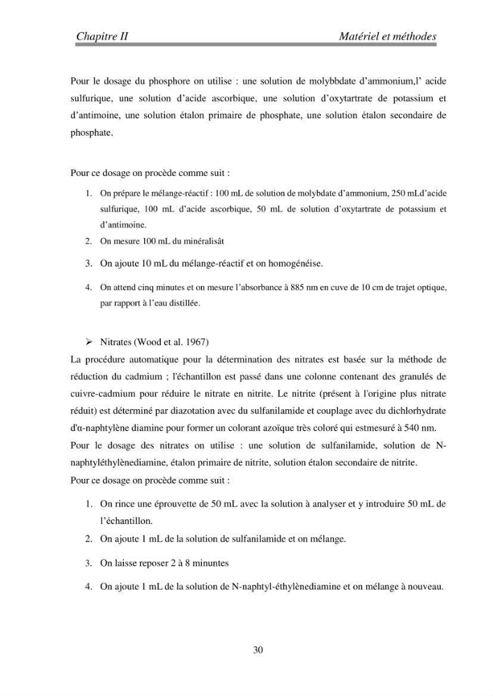 Etude de quelques algues marines de la région de Tipaza: systématique et valorisation