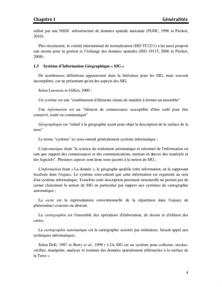 Démarche conceptuelle de mise en place d\'un serveur de metadonnées