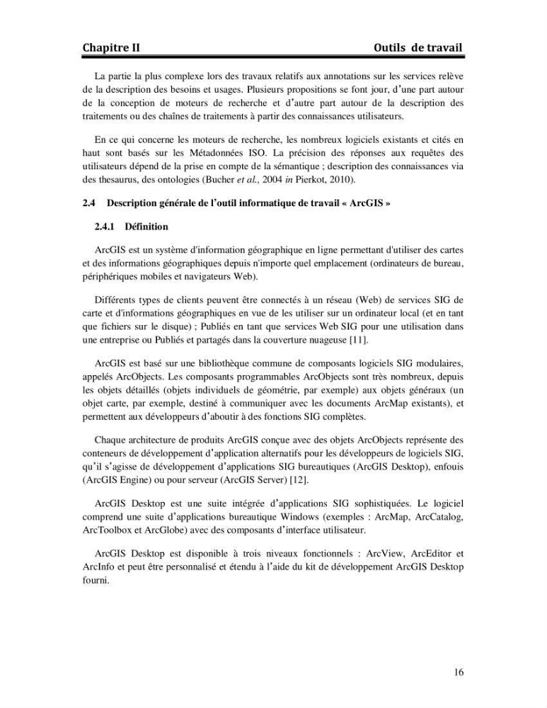 Démarche conceptuelle de mise en place d\'un serveur de metadonnées