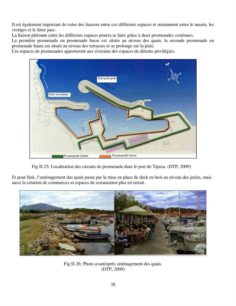 Aménagement du port de Tipaza