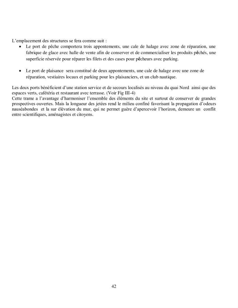 Aménagement du port de Tipaza