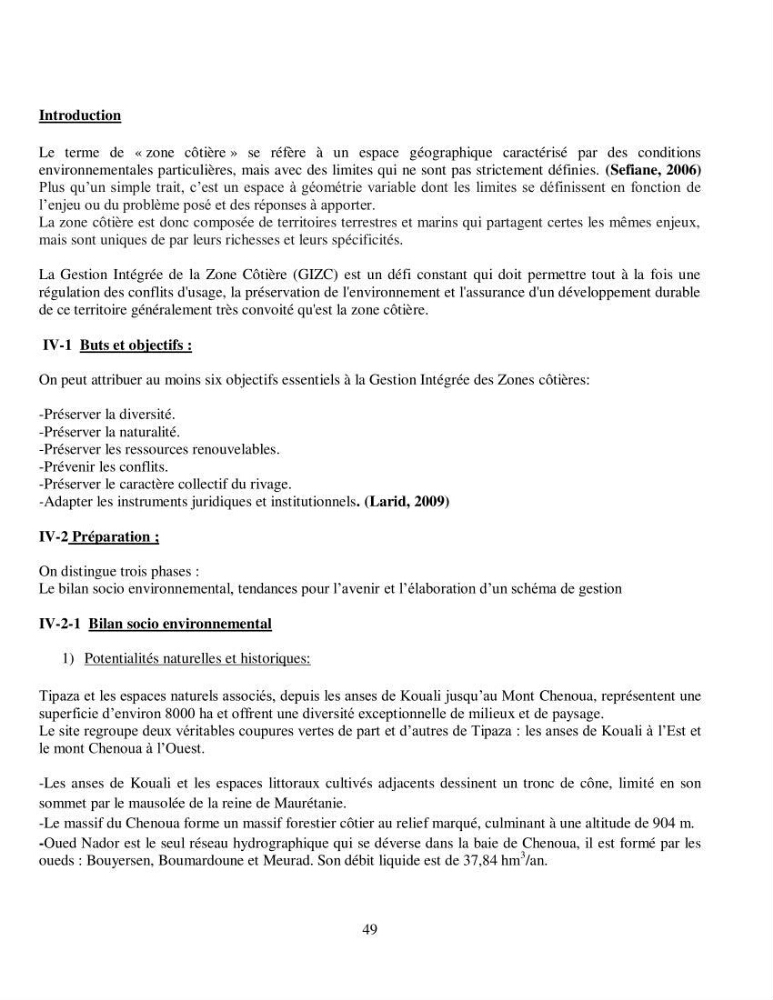 Aménagement du port de Tipaza