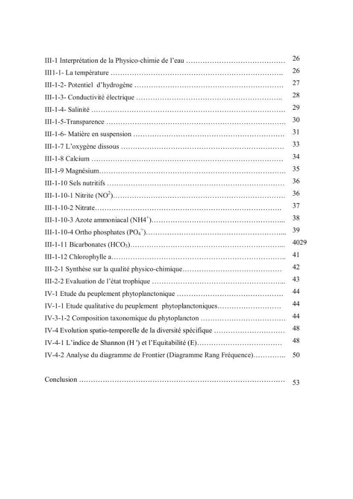 Etude comparative des peuplements phytoplanctoniques indicateurs de la qualité des eaux dans deux systèmes lacustres « le lac du barrage de Keddara(Boumerdes) et le lac de Réghaia(Alger) »