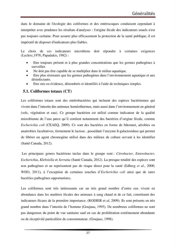 Analyse microbiologique de la moule Mytilus galloprovincialis: