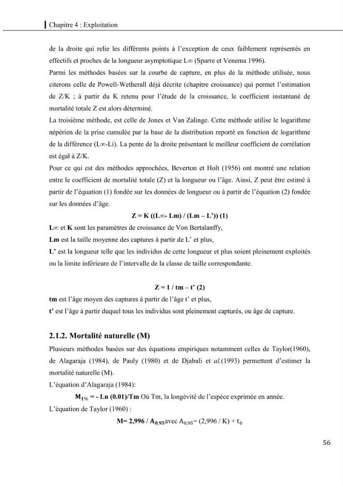 Contribution a l\'étude du régime alimentaire, de la croissance et de l\'exploitation de la squille squilla mantis linnaeus ,1758 dans la baie de bou-ismail.